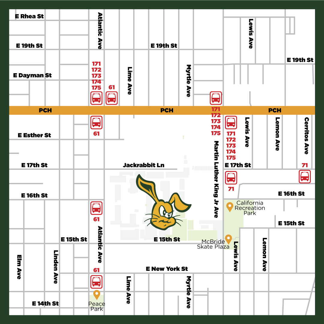 Poly High School Bus Map