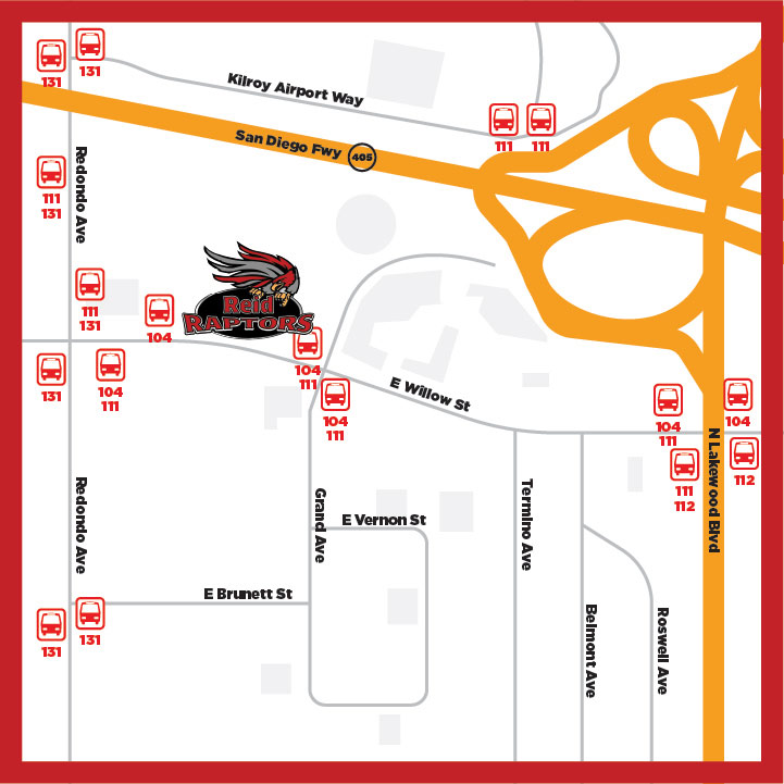 Reid High School bus Map
